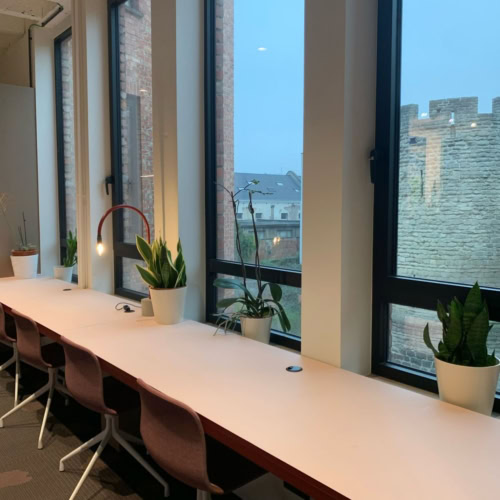 Werkplekken te huur in onze co-workingspace